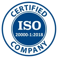 ISO 20000-1:2018 Certified Company