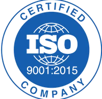 ISO 9001:2015 Certified Company